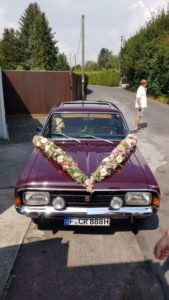 Hochzeitsschmuck Auto